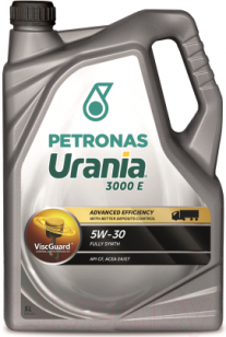 Купить Моторное масло Urania 3000 E 5W-30 5л  в Минске.