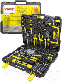 Купить Домкраты WMC Tools Набор инструментов 168пр (WMC-30168 Top Done)  в Минске.