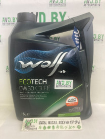 Купить Моторное масло Wolf EcoTech 0W-30 C3 FE 5л  в Минске.