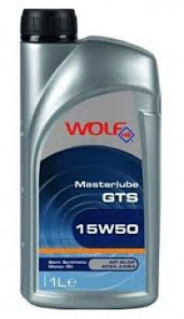 Купить Моторное масло Wolf Masterlube GTS 15W-50 1л  в Минске.