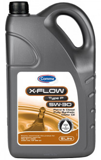 Купить Моторное масло Comma X-Flow Type P 5W-30 5л  в Минске.