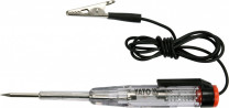 Купить Другой инструмент Yato Тестер постоянного напряжения кабель с зажимом (YT-2865)  в Минске.