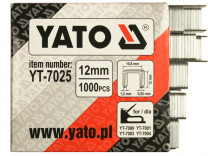 Купить Аксессуары для инструмента Yato Скоба крепежная для степлера П-образная 1000шт (YT-7025)  в Минске.