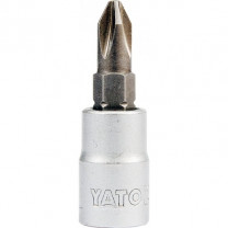 Купить Другой инструмент Yato Головка-бита РН2 37мм 1/4 (YT-7674)  в Минске.